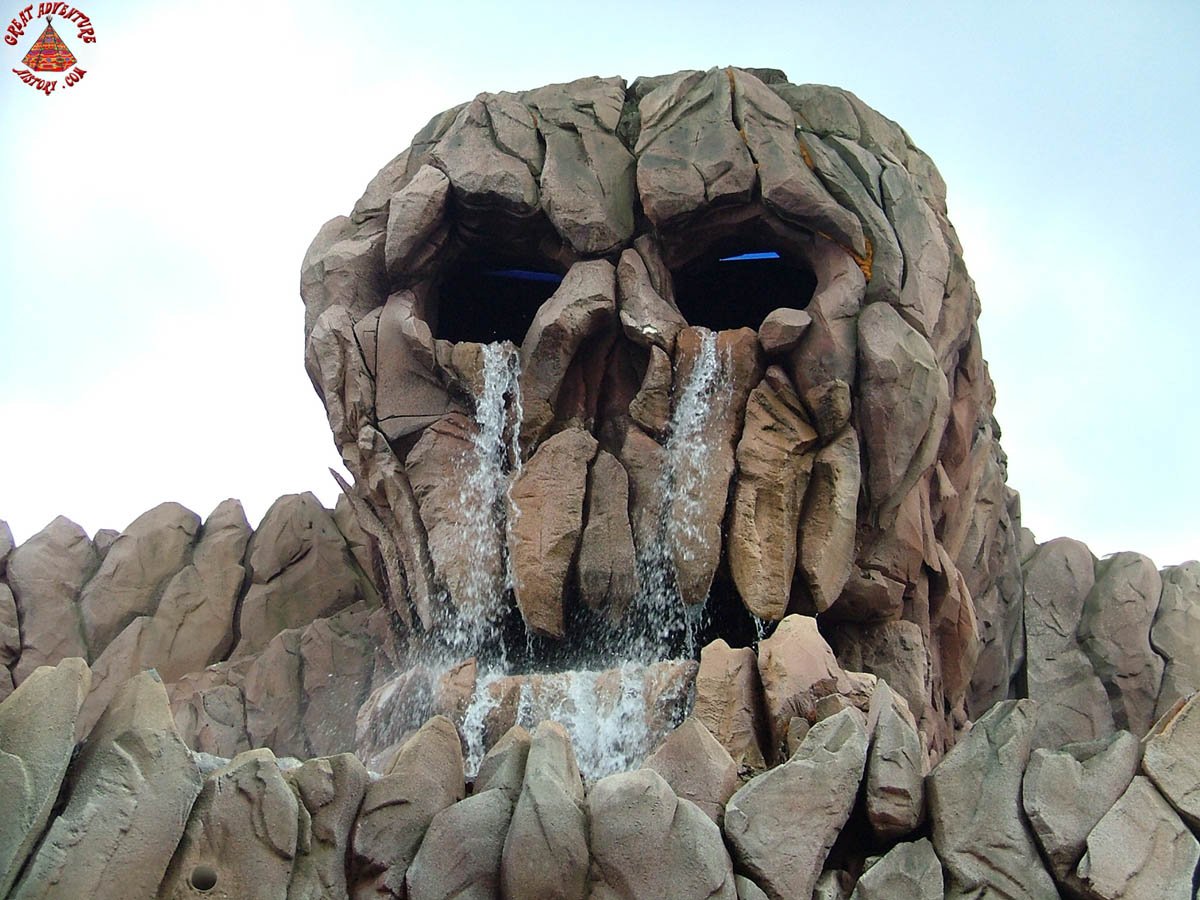 Skull Mountain At Six Flags Great Adventure
